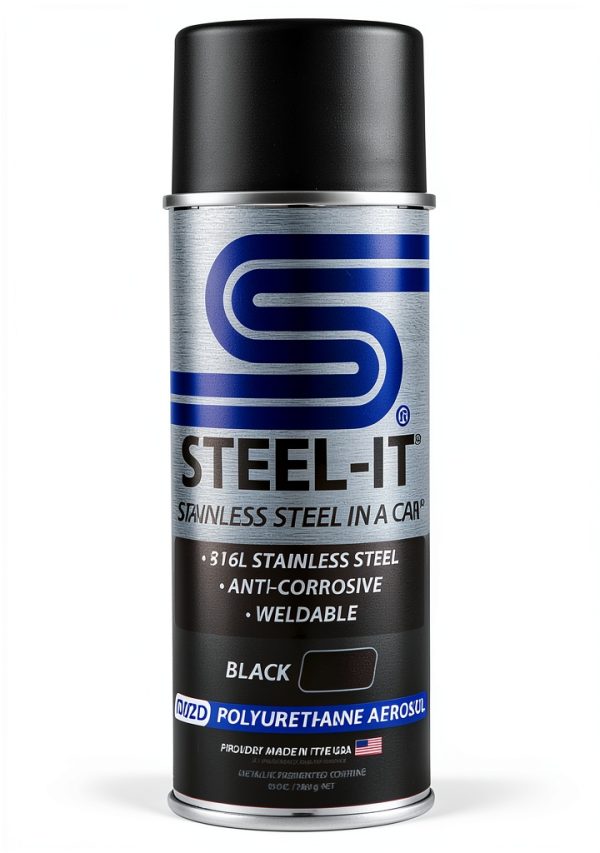 Steel-It Black Stainless Steel Paint Industrial Coating-0