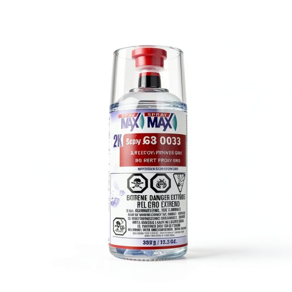 SprayMax 2K Epoxy Primer Gray Rust Protection Automotive-8