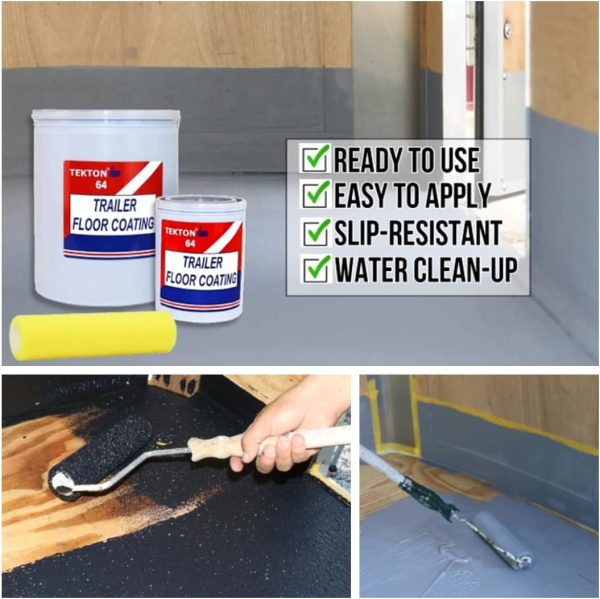Trailer Floor Coating Anti Slip Water Based Non Toxic-1