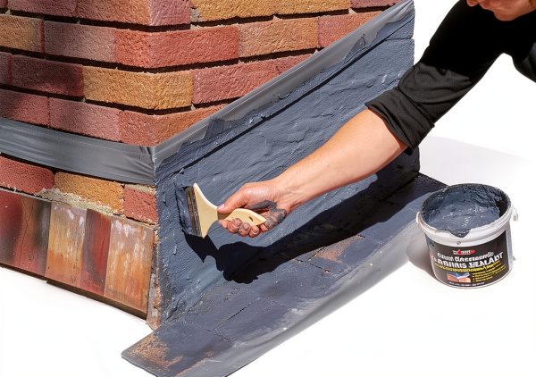 CHIMNEYRX Elastomeric Waterproof Sealant Liquid Black-1