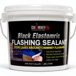 CHIMNEYRX Elastomeric Waterproof Sealant Liquid Black-0