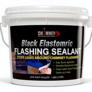 CHIMNEYRX Elastomeric Waterproof Sealant Liquid Black-0
