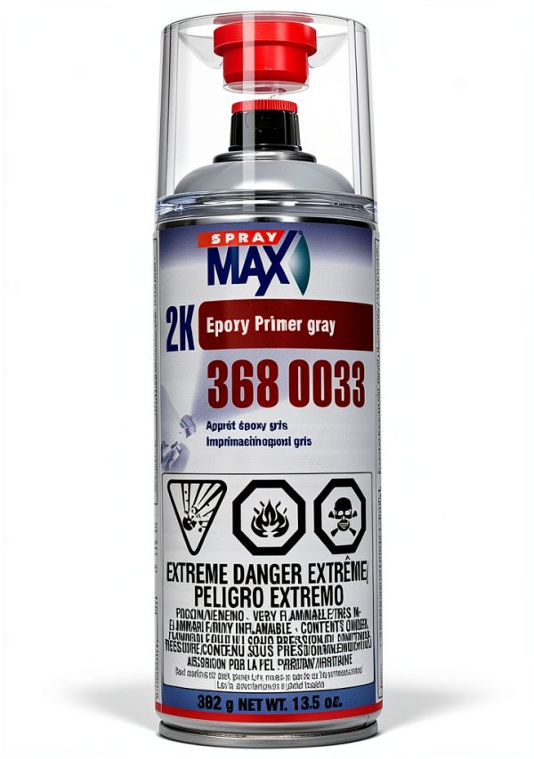 SprayMax 2K Epoxy Primer Gray Rust Protection Automotive-3