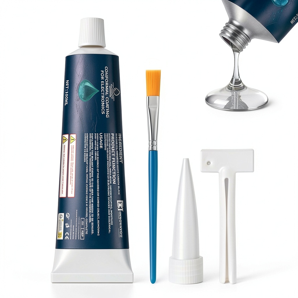 Applying 1DFAUL conformal coating to a circuit board