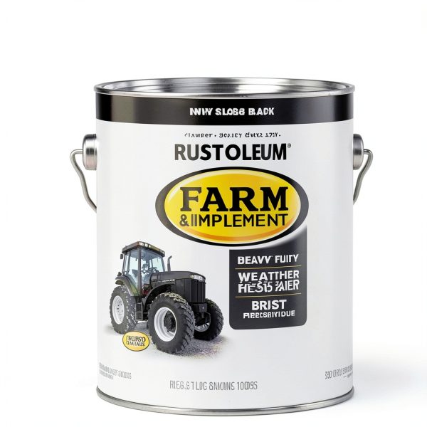 Rust Oleum Farm Implement Enamel Paint Gloss Black-5