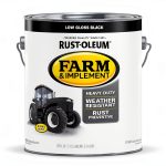 Rust Oleum Farm Implement Enamel Paint Gloss Black-0