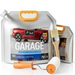 DWIL Garage Floor Paint Light Gray Epoxy Fast Drying-0