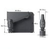 80/20 Zinc Brake Handle Adjustable Industrial Mechanical-1