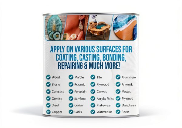 East Coast Resin Epoxy Self Leveling Clear Gloss Coating-3