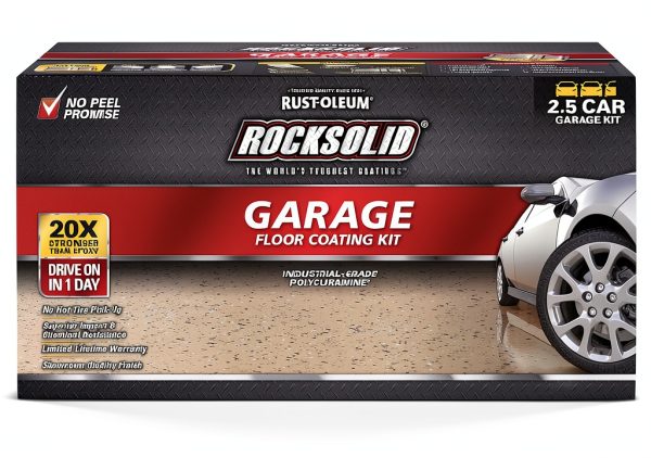 Rust Oleum Concrete Coating Polycuramine Garage Floor Kit-0