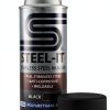 Steel-It Black Polyurethane Industrial Coating 2 Cans-3