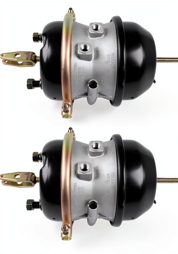 Flynsu 30/30 Air Brake Chamber Welded Clevis 3" Long Stroke 2-Pack-0