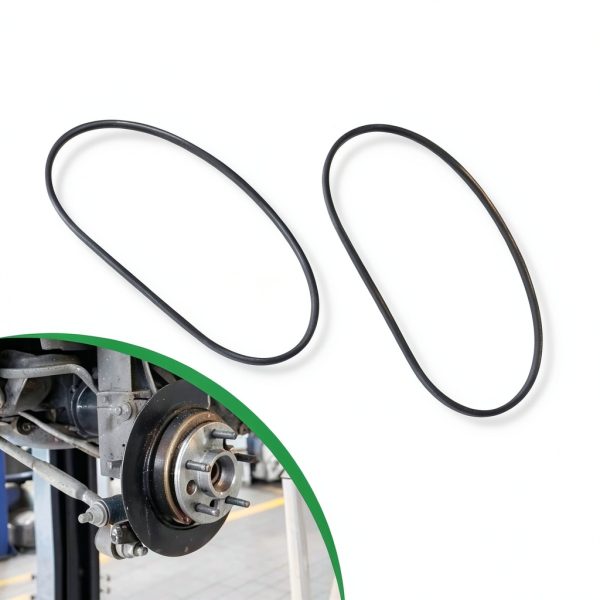 Non-Ventilated Rotor Muffler Belt for Brake Lathes-5