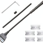 Aquarium Scraper Honoson Extendable Algae Cleaner with Removable Blade-0