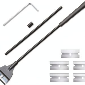Aquarium Scraper Honoson Extendable Algae Cleaner with Removable Blade-0