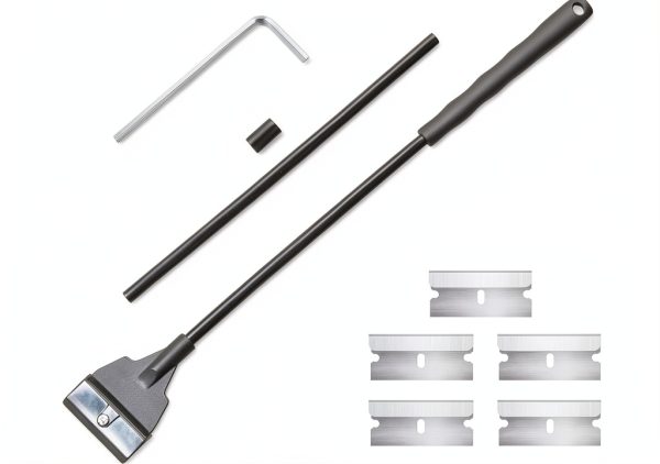 Aquarium Scraper Honoson Extendable Algae Cleaner with Removable Blade-0