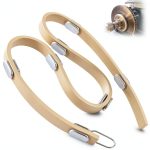 Adjustable Vented Rotor Muffler Belt AMMCO Compatible Natural Rubber-0