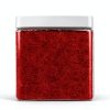 Aquarium Glass Cleaner Sponge Evergreen Non Scratch Red 4 Pack 3.25"-2
