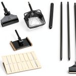 ZRDR Stainless Steel Algae Scraper Aquarium Cleaning Tool for Glass Aquariums, Including Algae Scraper, Sponge Pad, Fish Net, Cleaning Brush, Adjustable Length, Durable, Does Not Hurt The Fish Tank-0
