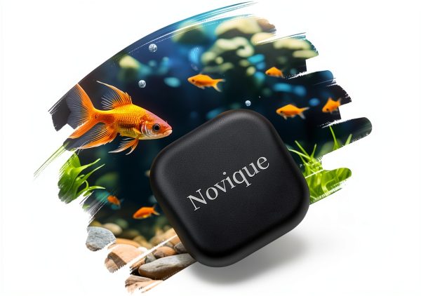 Mini Aquarium Glass Magnetic Cleaner Brush by Novique - 8mm Scrubber-0
