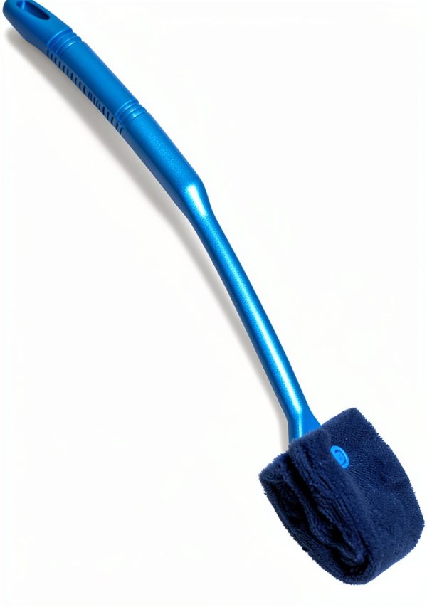 Aquarium Double Sided Sponge Cleaning Brush Cleaner Scrubber, One Pack Blue Brush-0