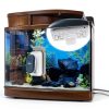 Aquarium Magnetic Cleaner Brush by AQQA – Floating Scraper, Blue Small-4