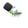 Mini Aquarium Glass Magnetic Cleaner Brush by Novique - 8mm Scrubber-2