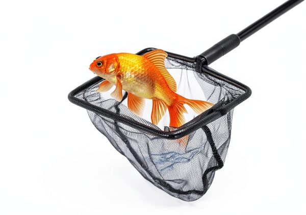 ZRDR Stainless Steel Algae Scraper Aquarium Cleaning Tool for Glass Aquariums, Including Algae Scraper, Sponge Pad, Fish Net, Cleaning Brush, Adjustable Length, Durable, Does Not Hurt The Fish Tank-5