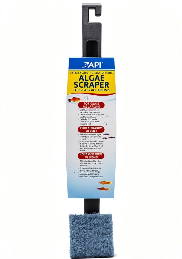 API Algae Scraper Glass Aquarium Extra Long Green – Mars Fishcare-0