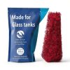 Aquarium Glass Cleaner Sponge Evergreen Non Scratch Red 4 Pack 3.25"-3