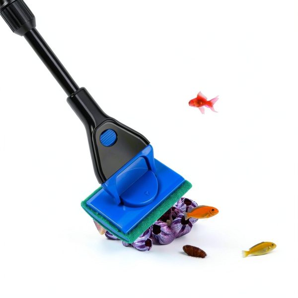 Aquaneat Aquarium Cleaning Tools 5-in-1 Kit with Telescopic Handle-3